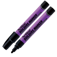 Marcatore permanente - per costruttori - punta tonda - 2,3 mm - nero - Artline - A BDM/N - 4549441006128 - DMwebShop