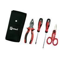 Trousse 4 utensili - per elettricista - similpelle - Melchioni Family - 495110920 - 8033116532730 - DMwebShop