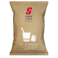 Serving kit - 50 bicchierini + 50 bustine zucchero + 50 palettine - Essse Caffe' PF 2014