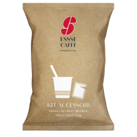 Serving kit - 50 bicchierini + 50 bustine zucchero + 50 palettine - Essse Caffe' - PF 2014 - 8001953002631 - DMwebShop