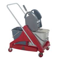 Carrello duo Qo-kart ClassicoTre 30 - per pulizie - plastica - 42 x 78 x 93 cm - Taxon - 4301230.r - 8057960705010 - DMwebShop