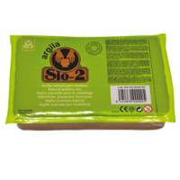 Argilla naturale 100 panetto 1,5 kg rosso - 26456