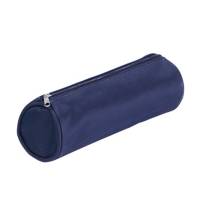 Astuccio Tombolino Basic con cerniera 22x8 diametro 8 cm blu - 26292