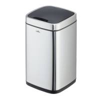 Cestino no touch con sensore 24 x 24 x 43 cm 12 lt argento metallizzato - 26231