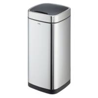 Cestino no touch con sensore 30,5 x 30,5 x 69 cm 35 lt argento metallizzato - 26229
