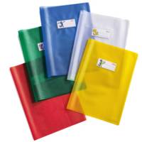 Coprimaxi Emysilk con alette PVC 180 mic 21 x 30 cm goffrato trasparente - 26524