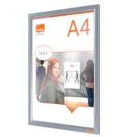 Cornice Impression PRO a clip A4 alluminio - 26899