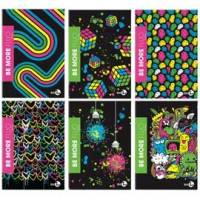 Maxiquaderno Be more Fluo A4,36,2 fogli 100 gr 1 rigo con margine - 26368