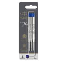 Refill sfera QuinkFlow punta media metallo blu blister 3 pezzi - 26741