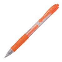 Roller gel a scatto G 2 punta 0,7 mm arancio neon - 26757