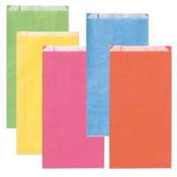 Sacchetto a soffietto 12 x 22,4 cm colori scuri assortiti - 26659