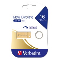 Memoria USB 3.0 - Metal Executive Drive - Oro - 16 Gb - Verbatim - 99104 - 23942991045 - DMwebShop