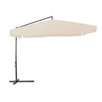 Ombrellone quadro con braccio laterale - 3 x 3 mt - ecru - Garden Friend - O850007/E - 8023755051624 - DMwebShop