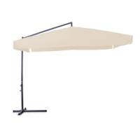 Ombrellone quadro con braccio laterale - 3 x 3 mt - ecru - Garden Friend - O850007/E - 8023755051624 - DMwebShop