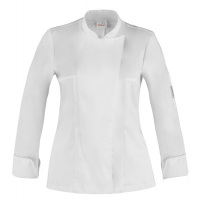 Giacca da Chef Celine - da donna - taglia M - bianco - Giblor's - Q8G00188-C01-M - 8011513100165 - DMwebShop