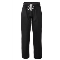 Pantalone da cuoco Plutone - taglia S - nero - Giblor's - Q8P00194-U32-S - 8056149338056 - DMwebShop