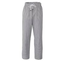 Pantalone da cuoco Plutone - taglia M - bianco-quadretti neri - Giblor's - Q8P00195-Q32-M - 8056149338155 - DMwebShop