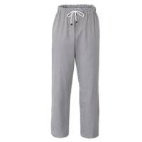 Pantalone da cuoco Plutone - taglia M - bianco-quadretti neri - Giblor's - Q8P00195-Q32-M - 8056149338155 - DMwebShop