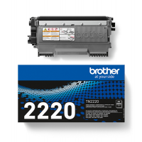 Toner - nero - TN2220 - 2600 pagine - Brother - TN-2220 - 4977766682862 - DMwebShop