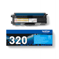 Toner - ciano - TN320C - 1500 pagine - Brother - TN-320C - 4977766679350 - DMwebShop