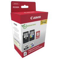 Multipack Cartucce Originali - PG-540 - CL-541 - Confezione 2 cartucce e fogli carta fotografica - Canon - 5225B013 - 8714574679754 - DMwebShop