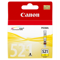Cartuccia ink - giallo - CLI521 Y - 510 pagine - Canon - 2936B001 - 4960999577531 - DMwebShop
