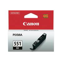 Serbatoio originale inchiostro - nero - CLI-551BK - 495 pagine - Canon - 6508B001 - 4960999905235 - DMwebShop