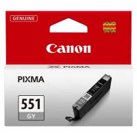Serbatoio originale inchiostro -  grigio - CLI-551GY - 125 pagine - Canon - 6512B001 - 4960999904627 - DMwebShop