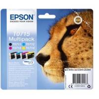 Cartuccia Multipack EPSON Inkjet T0715 confezione 4 cartucce Originale - 628