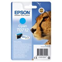 Cartuccia originale inchiostro - ciano - T0712 - 5,5 ml - Epson - C13T07124012 - 8715946624501 - DMwebShop