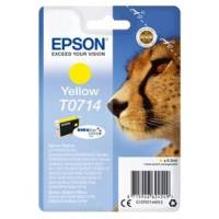 Cartuccia originale inchiostro - giallo - T0714 - 5,5 ml - Epson - C13T07144012 - 8715946624549 - DMwebShop