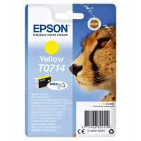 Cartuccia originale inchiostro - giallo - T0714 - 5,5 ml - Epson - C13T07144012 - 8715946624549 - DMwebShop