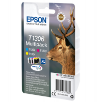 Multipack Cartucce Originale - Epson T1306 - Confezione 3 cartucce - Epson - C13T13064012 - 8715946624860 - DMwebShop