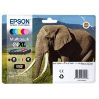 Multipack Cartucce Originale - Epson 24XL - Confezione 6 cartucce - Epson - C13T24384011 - 8715946615158 - DMwebShop