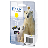 Cartuccia ink - 26 - giallo - 4,5 ml - Epson - C13T26144012 - 8715946625621 - DMwebShop
