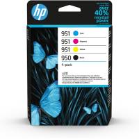 Multipack Cartucce Originale - HP 950 - HP 951 - Confezione 4 cartucce - Hp - 6ZC65AE - 195122139919 - DMwebShop