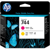 Testina - 744 - magenta-giallo - 6ml-cad - Hp - F9J87A - 725184104503 - DMwebShop