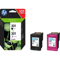 Multipack Cartucce Originale - HP 301 - 190 pagine - Hp - N9J72AE - 889894508898 - inchiostro hp 301 - DMwebShop
