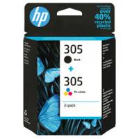 Multipack Cartucce HP Inkjet 305 confezione 2 cartucce Originale - 1456
