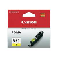 Serbatoio CANON di inchiostro Giallo CLI 551Y 6511B001 Originale - 962