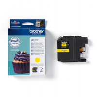Cartuccia - giallo - LC123Y - 600 pagine - Brother - LC-123Y - 4977766713924 - DMwebShop