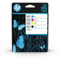 Multipack Cartucce Originale - HP 912 - Confezione 4 cartucce - Hp - 6ZC74AE - 195122352295 - DMwebShop
