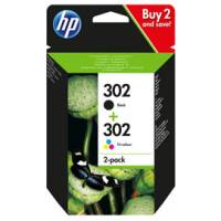 Multipack Cartucce HP Inkjet 302 confezione 2 cartucce Originale - 12318