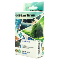 Cartuccia ink - per Epson - ciano - C13T34724010 - 34XL - 10,8 ml - Starline - JNEP34C - 8025133109460 - DMwebShop