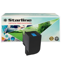 Toner Ricostruito - per Lexmark - ciano - 80C2HC0 - 3000 pagine - Starline - K15810TA - 8025133114761 - DMwebShop