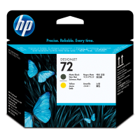 Testina di stampa originale - nero opaco-giallo - HP 72 - 69 pagine - Hp - C9384A - 808736779623 - DMwebShop