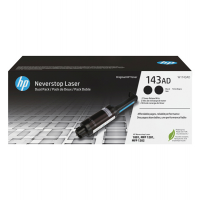 Confezione 2 pezzi Kit di ricarica Toner - 143AD - nero - 2500 pagine - Hp - W1143AD - 193905679386 - DMwebShop