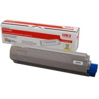 Toner - giallo - C-810 C-830 - 8000 pagine - Oki - 44059105 - 5031713043515 - DMwebShop