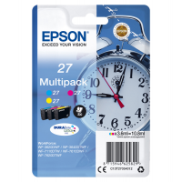 Multipack Cartucce Originale - Epson 27 - Confezione 3 cartucce - Epson - C13T27054012 - 8715946625829 - DMwebShop