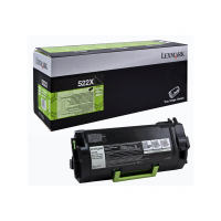 Toner - nero - Return program - 45000 pagine - Lexmark - 52D2X00 - 734646427180 - DMwebShop